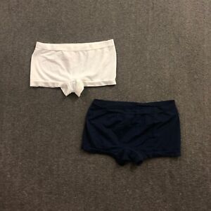 Secret Treasures Women's Cotton/polyester blend brief Panties 2-Pack soft M 8-10
