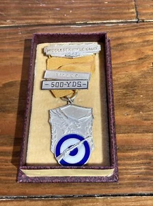 Segunda Guerra Mundial 1942 Middlesex Club Ganador ESTERLINA 0,925 Rifle Shooting Medalla 500 yardas - Imagen 1 de 9