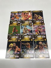 2004 AFL Teamcoach Trading Card Base Card Team set HAWTHORN (9)