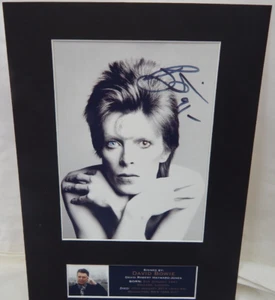 David Bowie By Masayoshi  Sukita "Loves To Be Loved" Signed COA - Picture 1 of 7