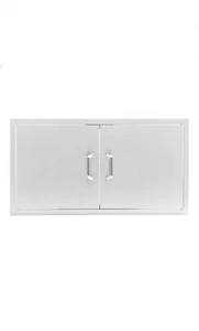 Puerta de doble acceso de acero inoxidable de 40 pulgadas Signature - Contempo. Nuevo - Imagen 1 de 8