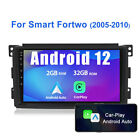 For Smart Fortwo 451 2005-2010 Android Car Radio Gps Navi Carplay Bt Wifi 9" 32G