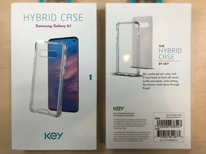 KEY Hybrid Case for Samsung Galaxy S10 in Clear - Picture 1 of 4
