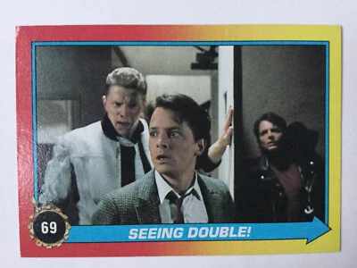 Topps Back To The Future Part II 2 Trading Card 69 Seeing Double - Image 1 of 2