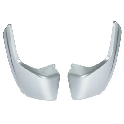 Presa de extensión de parachoques trasero plateada Mitsubishi Mirage 2015-2019 OEM MZ380668EX Foto 1 de 4