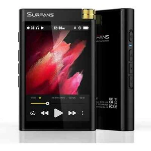 Surfans HiFi Bluetooth Mp3 Player: F28 High Res Lossless Portable Music Player