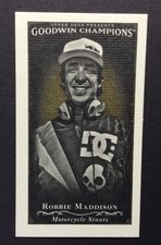 2016 Upper Deck Goodwin Champions Mini Black & White Canvas #117 Robbie Maddison