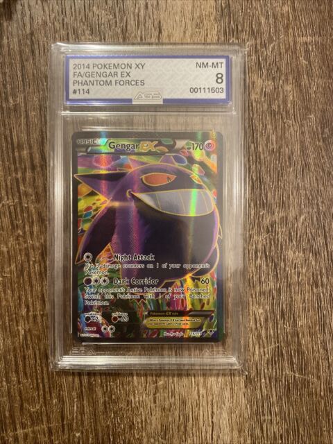 Auction Prices Realized Tcg Cards 2014 Pokemon XY Phantom Forces M Gengar EX  ULTRA RARE