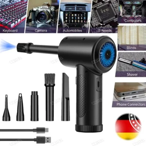 6000mAh Elektrische Staubgebläse Druckluftspray PC 51000RPM Reinigung Air Duster - Afbeelding 1 van 12