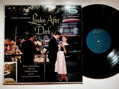 1957 London After Dark Norrie Paramor Patricia Clarke Violin Vinyl LP Record VG+ - Image 1 of 4