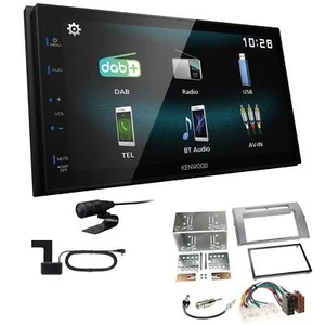 Kenwood 2-DIN Digital Autoradio DAB+ Bluetooth für Toyota Corolla Verso silber - Bild 1 von 5