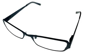 Converse Mens Black Ophthalmic Soft Rectangle Metal Frame Compose 53mm - Picture 1 of 12