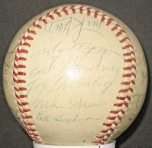 White Sox Senators 1960 Signed Autograph JSA AL Ball Early Wynn Herb Score +17 - Picture 1 of 8