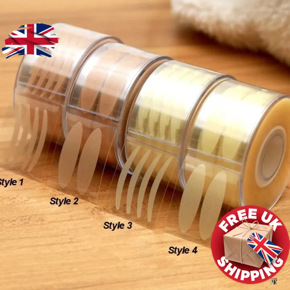 "Invisible Double Eyelid Tape – Lift Strips for Natural Crease (UK)" - Image 1 of 4