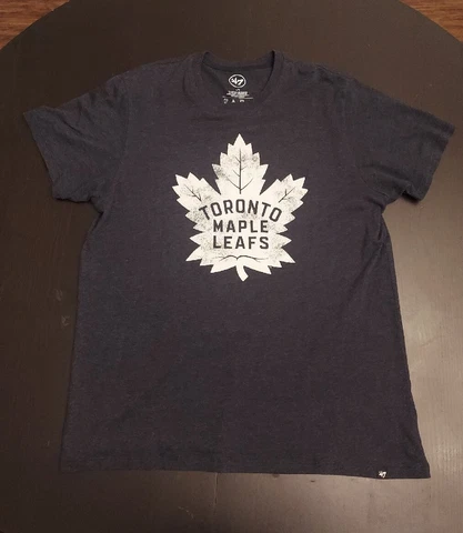 Toronto Maple Leafs Brand '47 Large T-shirt Blue NHL Hockey Cover
