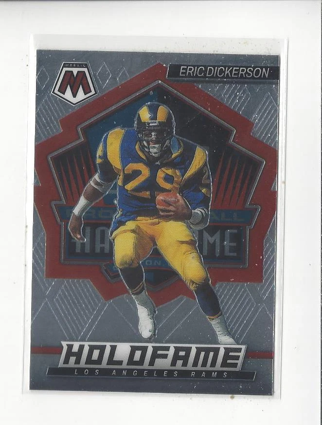 2022 Panini Mosaic HoloFame #11 Eric Dickerson (Hall of Fame) Rams - Image 1 of 1
