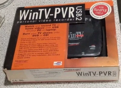 Hauppauge WinTV PVR USB2 Personal Video Recorder Model 941 - Image 1 of 4