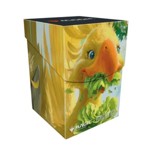 Caja de almacenamiento de tarjetas Ultra PRO Final Fantasy Chocobo estándar 100+ Magic The Gathering - Imagen 1 de 6
