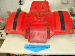 84 HONDA ATC125M ATC 125M 83 85 atc110 86 oem rear fender mud guard - Picture 1 of 20