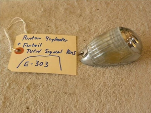 Mercedes Benz Ponton W120 W121 Front Turn Signal Light Lens (LENS ONLY) ...E-303 - Bild 1 von 7