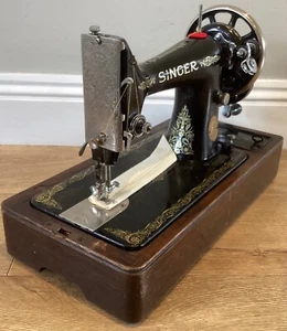 Singer 99K Handnähmaschine - gebraucht - SERVICED - GARANTIE - Bild 1 von 3