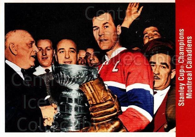 1994 Parkhurst Missing Link 56-57 #178 Toe Blake, Butch Bouchard - Image 1 of 1