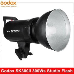 US Godox SK300II 300Ws 110V Studio Flash Strobe Light Monolight Bowens Mount - Picture 1 of 12