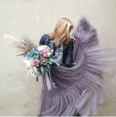 Tulle Tutu Skirt Dress Dress Women Ballerina Petticoat Lace Veil Underskirt - Image 1 of 4