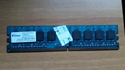 RAM ELIXIR 512 MB - PC2 5300U - 667 - M2Y51264TU88A2B-3C - Immagine 1 di 2