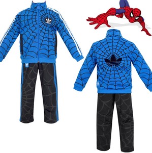 Adidas Spiderman Kinder Trainingsanzug Jungen Jogginganzug Sport Anzug MARVEL