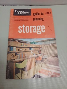 Vintage 1966 Better Homes and Gardens Guide to Planning Storage Booket, BH&G,mcm - Picture 1 of 4