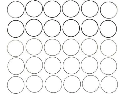 For 2008-2012 Chevrolet Malibu Piston Ring Set 15317YCPR 2009 2010 2011 3.6L V6 - Image 1 of 2