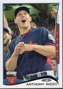 2014 Topps Update Anthony Rizzo #US98 Chicago Cubs  ALL-STAR GAME