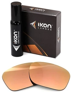 Lentes de repuesto polarizadas de iridio IKON para espejo de oro rosa Oakley Enduro - Imagen 1 de 8