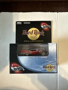 Cadillac Eldorado 1957 colección Hard Rock Café Hot Wheels 1:64 - Difícil de encontrar - Imagen 1 de 1