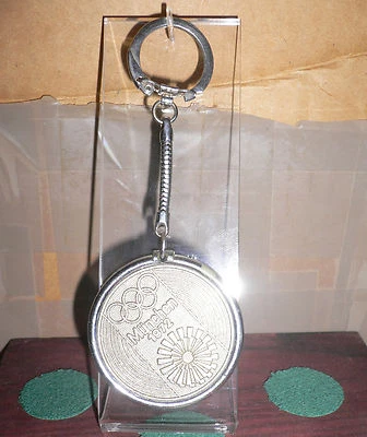 1972 Olympic Games Munich ORIGINAL KEYCHAIN Official Logo & Coat of arms Munich - Image 1 of 3