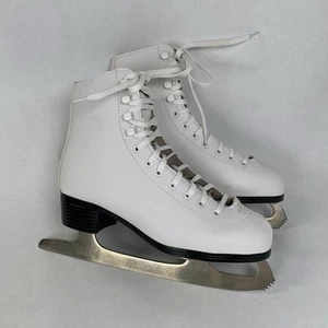 TUV Rheinland American Ice Skates Size US 7. Eu 38 Leather - Picture 1 of 14