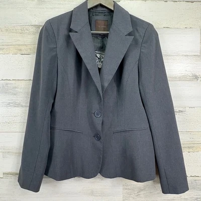 Blazer The Limited Gris Talla 6 Carrera Negocios Oficina Profesional Chaqueta Foto 1 de 4