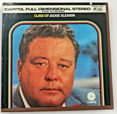 Jackie Gleason    Close Up    Double Album  Reel Tape 3-3/4ips Foto 1 de 3