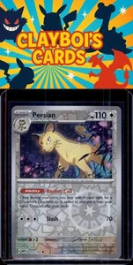 Persian SV: Scarlet & Violet 151 Pokémon 053/165 Reverse Holo NM+ - Picture 1 of 2