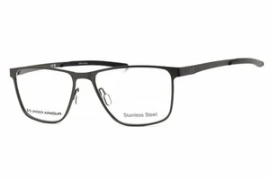 UNDER ARMOUR UA 5052/G R80 Eyeglasses Matte Ruthenium Frame 54mm - Picture 1 of 4