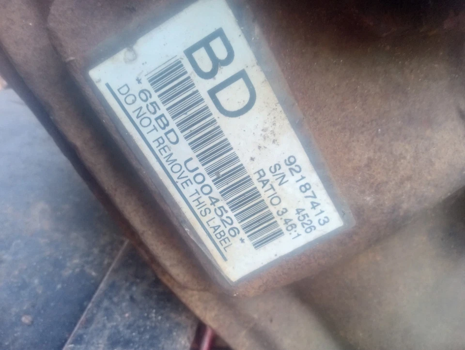 2004 Pontiac GTO Rear Differential Parts - Image 1 of 4