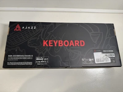 Ajazz AF981 96 Keys Office Gaming Illuminated Wired Keyboard, Cable - Image 1 of 4