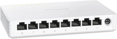 Brostrend Switch LAN 8 Porte 2.5G, Switch di Rete Ethernet Non Gestito 2.5 Gbps - Immagine 1 di 3