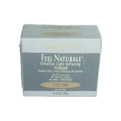 Lot of Two L'oreal Feel Naturale Ultrafine Light Softening Powder- Medium #258 - Image 1 of 2
