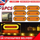 Led Side Marker Lights Recovery Smoked Red Amber Trailer Lorry Truck 12V 24V