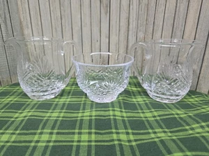 2 Wedgewood klare Kristall Milchkännchen und Zuckerdose - Bild 1 von 4