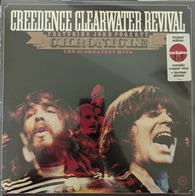Creedence Clearwater Revival Chronicle 20 Greatest Hits 2 LP Copper Vinyl + Stic - Image 1 of 4