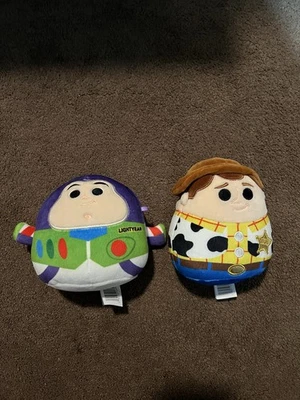 Squishmallows Original Disney Buzz Lightyear & Woody From Toy Story Missing Tags - Image 1 of 4