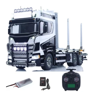 6x4 1/14 RC Timber Truck SC770S 56360 RC Lorry Car RTR 3Speed Car Smoke Lights - Picture 1 of 12